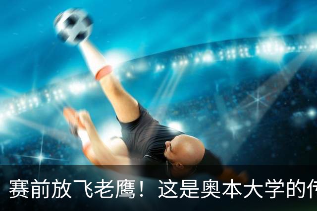 赛前放飞老鹰！这是奥本大学的传统仪式，来源于流传百年的传说